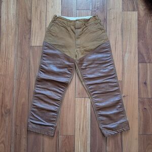 Outdoor Adventures Leather Brush Pants (M)